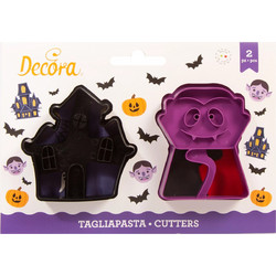 Κουπάτ πλαστικό Decora Βρυκόλακας και Στοιχειωμένο Σπίτι 2 τεμ. (018.26.056)