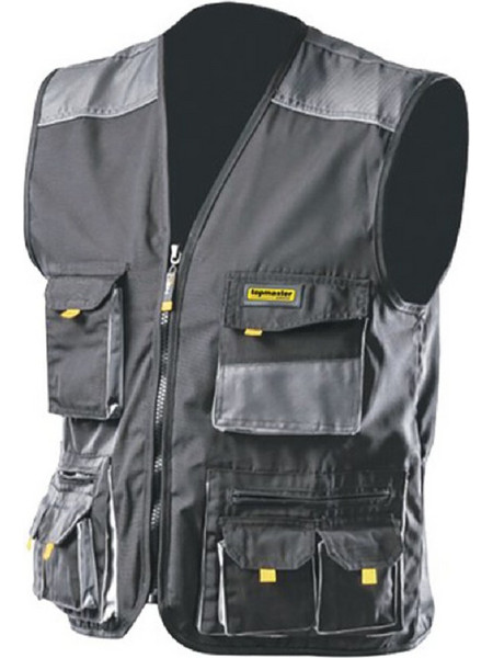 Topmaster Αμάνικο Γιλέκο Εργασίας Γκρι 557901 - M