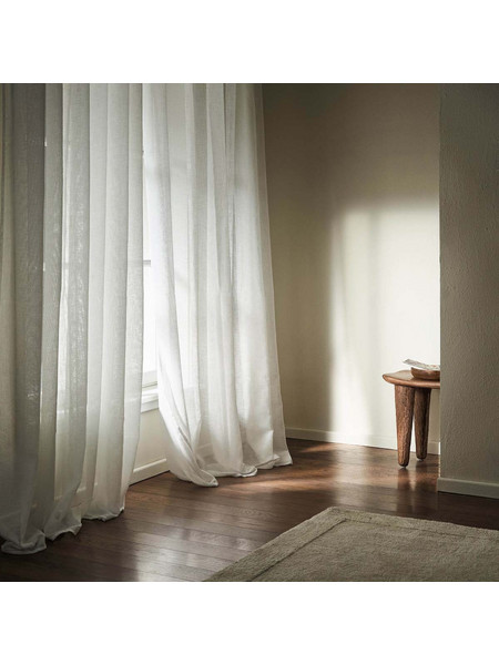 Gofis Home Κουρτίνα με Τρέσα 140x280 Combe Off White 502/05