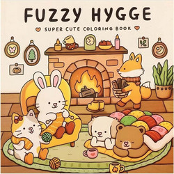 Colouring book Βιβλία χρωματισμού Fuzz 21x21εκ. 44 φύλλα
