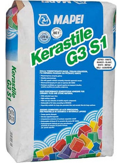 MAPEI ΚΟΛΛΑ ΠΛΑΚΙΔΙΩΝ KERASTILE G3 S1 C2 TE WHITE 25KG (1204225GR)