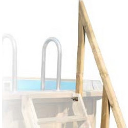 Κουπαστή για ξύλινές πισίνες Riviera Relaxation και Baltic Harmony Abatec