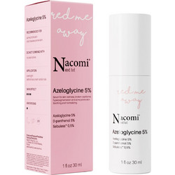 Nacomi Next Level Azeloglycine 5% Red Me Away Face Ενυδατικό Serum Προσώπου 30ml