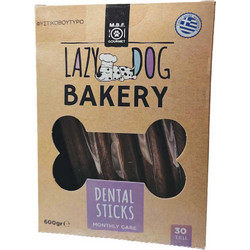 MBF Gourmet Lazy Dog Bakery Dental Sticks Monthly Care Peanut Butter 30τμχ 600gr