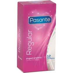 Pasante Regular Προφυλακτικά με Λιπαντικό 12τμχ