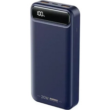 Remax RPP-521 Power Bank 20000mAh με 2 Θύρες USB-A & Θύρα USB-C Power Delivery Blue