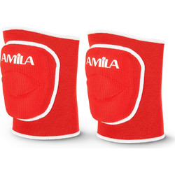 Επιγονατίδα Volley με Foam Amila Κόκκινη Large 83008