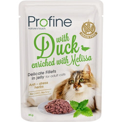 Profine Adult Delicate Fillets with Duck & Melissa in Jelly 85gr