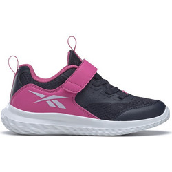 Reebok Rush Runner 4 PS Παιδικά Αθλητικά Παπούτσια για Τρέξιμο Μαύρα Φούξια HP4787