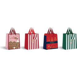 Τσάντα Χάρτινη Interdruk Xmas 377500 Mini 14x17cm (τυχαία επιλογή)