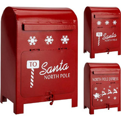 Marva Home Mail Box Διακοσμητικό Μεταλλικό 2 Σχέδια 15x11.5x23cm