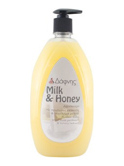 Dafnis Milk & Honey Αφρόλουτρο σε Gel 1lt