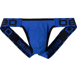 Mens Thongs Jockstraps Underwear Cotton Blue