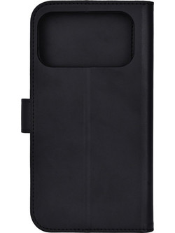 Deltaco Θήκη Wallet για iPhone 17 Pro Max με Λειτουργία Stand, Vegan Leather Μαύρη MCASE-WIPN17PM