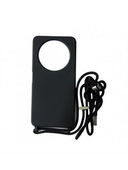 Back Cover Silicone Black with Strap for Poco X7