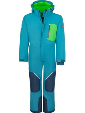 Trollkids Kids Isfjord Snowsuit XT Winter Blue 639104