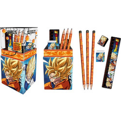 Pencil holders with stationery