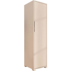 Ντουλάπα Μονόφυλλη Flora 469ORN1102 47x45x183cm White Μονόφυλλη