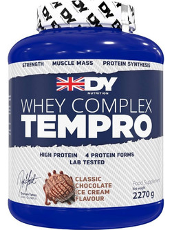 DY Nutrition Whey Complex Tempro Vanilla Ice Cream Πρωτεΐνη Ορού Γάλακτος Γράμμωσης 2.27kg