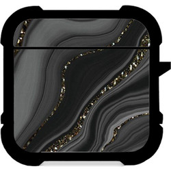 CUSTOM Marble Black-Gray - Airpods 1 & 2