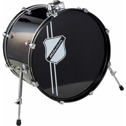 Millenium Focus 22"x16" Bass Drum Black