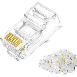 8P/8C RJ-45 Βύσμα Ethernet Connector