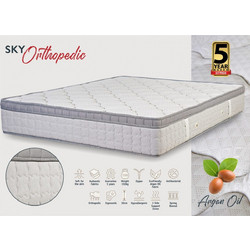 KS Strom Sky Orthopedic Arganoil Διπλό 140x190cm