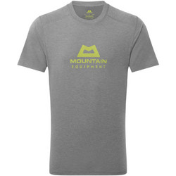 MOUNTAIN EQUIPMENT HEADPOINT EMBLEM ΑΝΔΡΙΚΟ T-SHIRT FLINT GREY