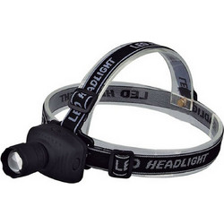 TM Electron Zoom 3W Φακός Κεφαλής Εργασίας Μπαταρίας Led Αδιάβροχος