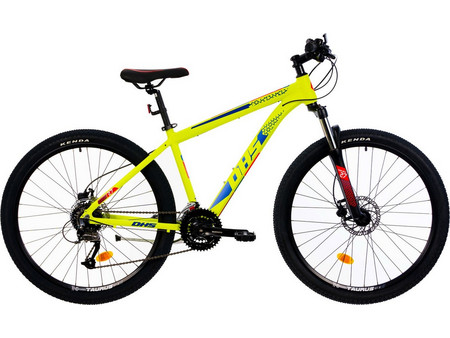 DHS Bike Parts MTB 2727 Mountain Bike 27.5" Αλουμινίου με 24 Ταχύτητες και Δισκόφρενα Lime