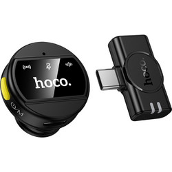 Μικρόφωνο Πέτου Hoco L21 Charm Μαγνητικό 800mAh 80min Χρήσης Type-C Μαύρο