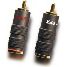 Supra PPX RCA Plug - Pair Blister