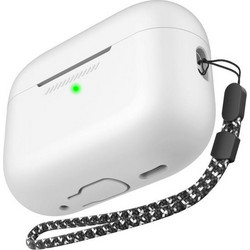 Θήκη Σιλικόνης AhaStyle PT187-2-C Apple AirPods Pro 2 (2022) Λευκό N70580