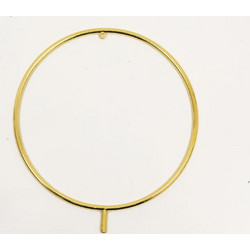 ΜΕΤΑΛΛΙΚΟ ΣΤΕΦΑΝΙ ΜΕ ΚΑΡΦΙ 8.5CM 0518044