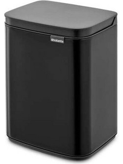 Brabantia Κάδος Απορριμμάτων Πλαστικός Μαύρος 4lt 222481