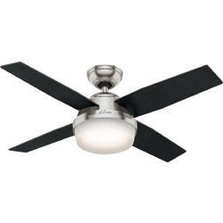 Hunter Dante BN 44 Ανεμιστήρας Οροφής 112cm 60W με Φως & Τηλεχειριστήριο Καφέ
