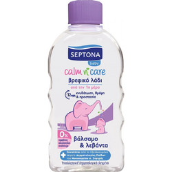 Septona Calm n' Care Baby Λάδι Με Bάλσαμο & Λεβάντα 200ml