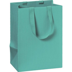 ΤΣΑΝΤΑ ΔΩΡΟΥ STEWO 10X8X14cm ΜΟΝΟΧΡΩΜΗ - ΤΙΡΚΟΥΑΖ 2541644996