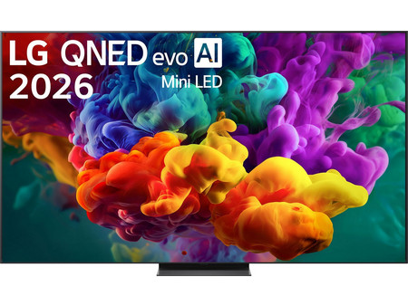 LG QNED evo AI 86QNED87B6A Smart Τηλεόραση 87" 4K UHD Mini LED HDR (2026)