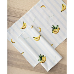 Σετ Σουπλά 2 x 35x50 - Banana της Nima Home 100% Cotton Σετ Σουπλά (2 x 35x50)