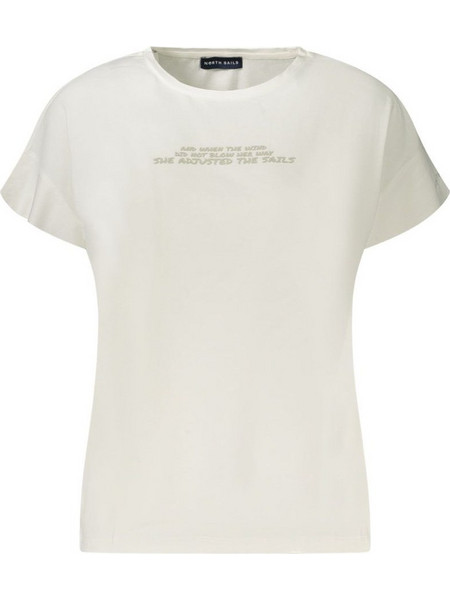 NORTH SAILS SHORT SLEEVE T-SHIRT WOMEN WHITE - 093515000_BI0105