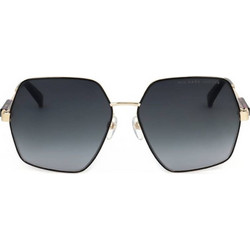 Marc Jacobs MARC575/S RHL59 Γυναικεία Γυαλιά Ηλίου Πολυγωνικά Μεταλλικά Ασημί με Μαύρο Φακό
