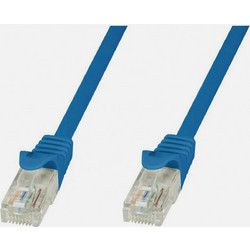 Techly U/UTP Cat.6 Καλώδιο Δικτύου Ethernet 0.5m Blue
