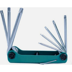 Σετ Κλειδιών TORX Proskit 8PK-021L 8 τμχ - T9H-T40H, SAE 8660 & Σατινέ