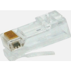 Φις RJ45 Pass-Through GBC 59.9600.21 Cat6 UTP - 8P8C, Επαφές 50μ & 10 τμχ
