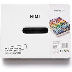 HIMI TWIN CUP GOUACHE SET - 112 ΧΡΩΜΑΤΑ ΣΕ ΛΕΥΚΟ ΚΟΥΤΙ TST114