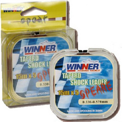 WINNER SHOCK LEADER 5pcs x 15m