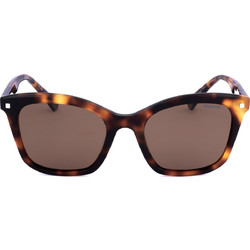 Polaroid Eyewear PLD4110/S/X 086/HE Γυναικεία Γυαλιά Ηλίου Τετράγωνα Κοκάλινα Καφέ με Καφέ Polarized Καθρέπτη Φακό