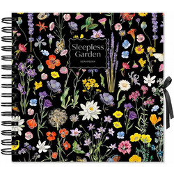 542596 ΦΩΤΟ-ΑΛΜΠΟΥΜ SCRAPBOOK 25X25ΕΚ 40 ΦΥΛΛΑ SLEEPLESS GARDEN