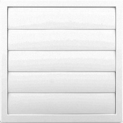 AirRoxy Περσίδα Εξαερισμού 17x17cm Τετράγωνη Βαρύτητας 02-307